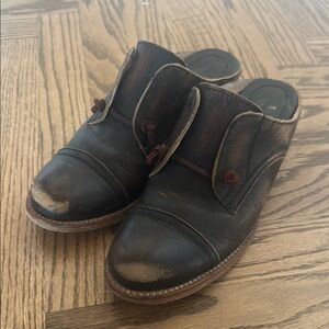 Freebird Brown Leather Loafers